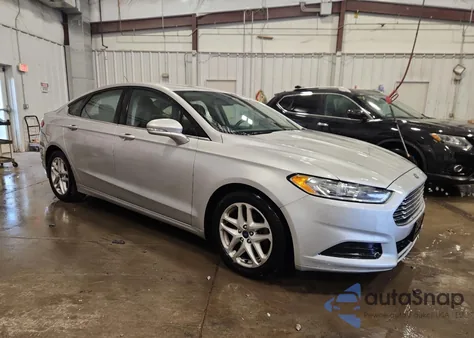 2016 Ford Fusion Se из США, поврежденный, VIN 1FA6P0H72G5114768